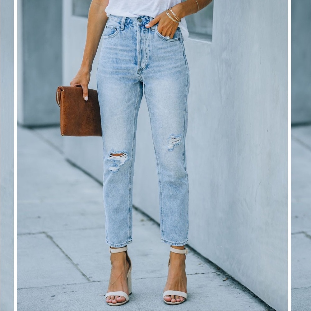Vici twelve distressed jeans